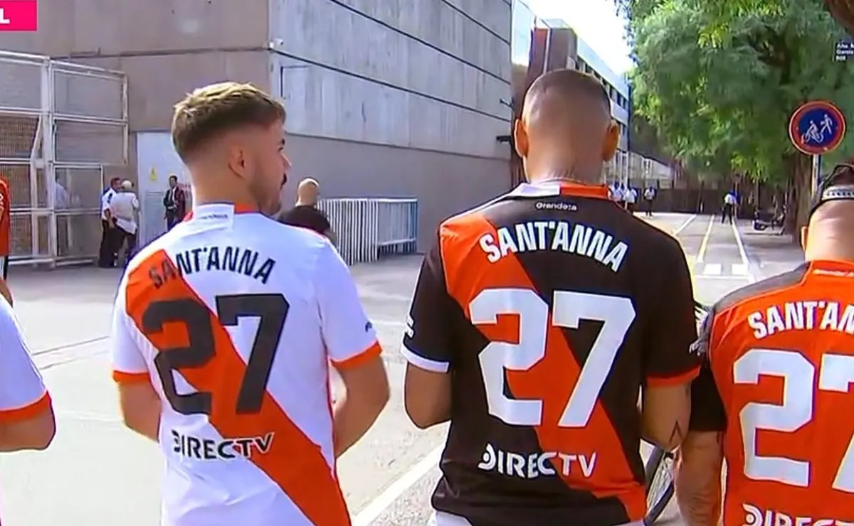 La familia de Sant'anna dirá presente en el Estadio Monumental.