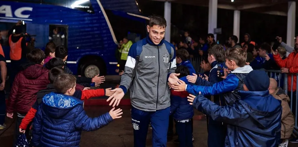 Matías Gómez, uno de los juveniles por los que River tiene una prioridad de compra.