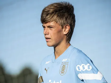 El hijo de un ídolo que jugará para la Sub 17 de Uruguay