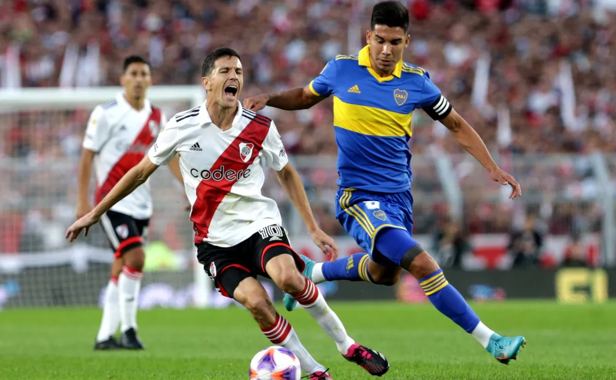 River se prepara para jugar ante Boca.