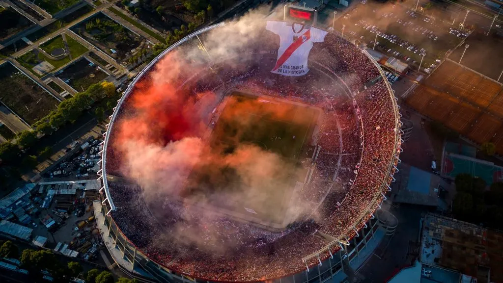 River tendrá un marco impresionante, una vez más.