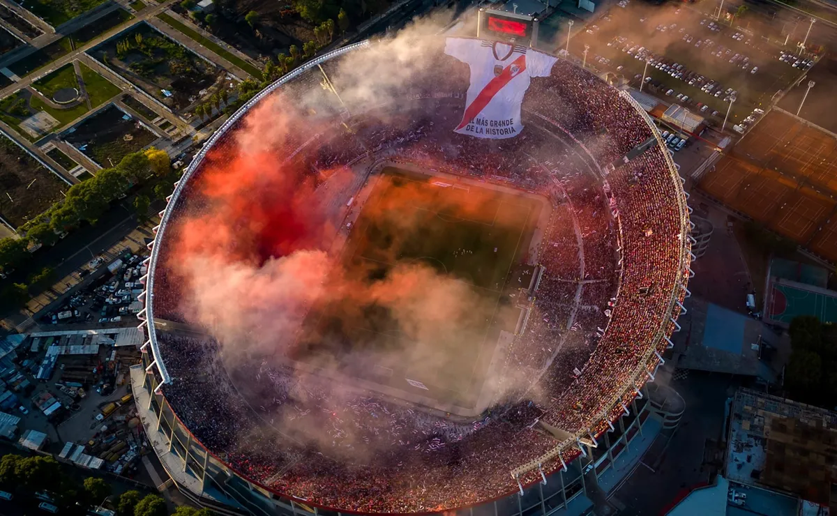River tendrá un marco impresionante, una vez más.