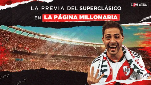 Viví la previa del superclásico en vivo a través de La Página Millonaria.