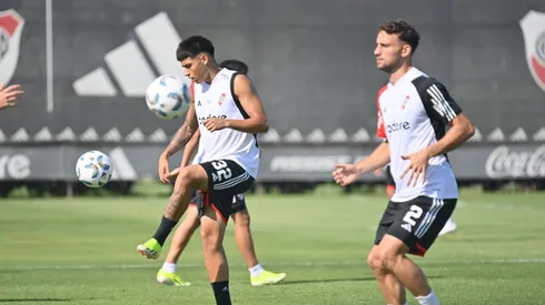 River volvió a entrenarse. Foto: Prensa River.