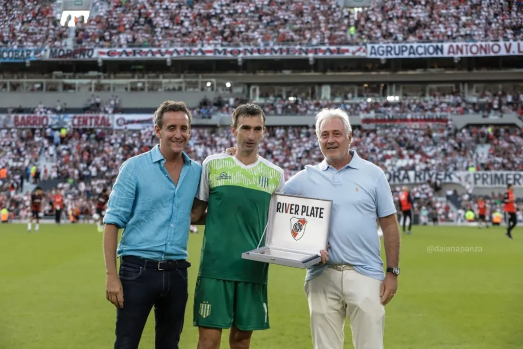 Marcelo Barovero la rompió ante River hace algunos meses cuando visitó el Monumental con Banfield.