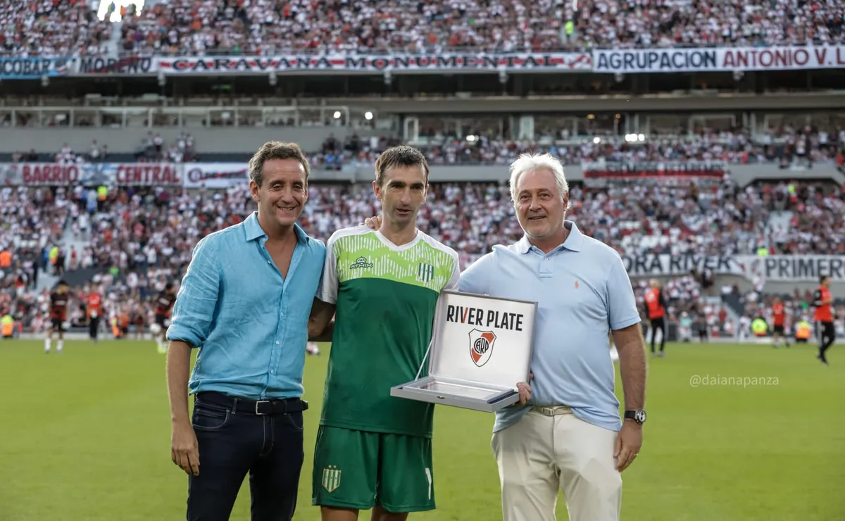 Marcelo Barovero la rompió ante River hace algunos meses cuando visitó el Monumental con Banfield.