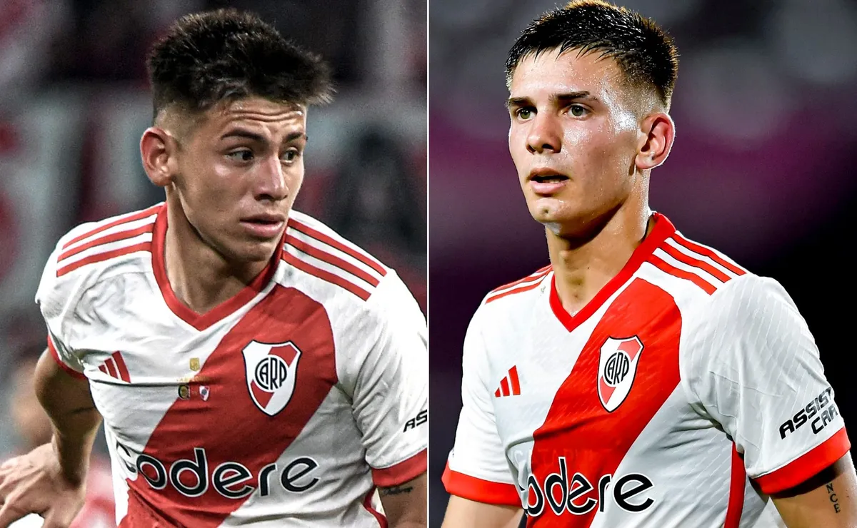 Franco Mastantuono y Echeverri son las joyas de River