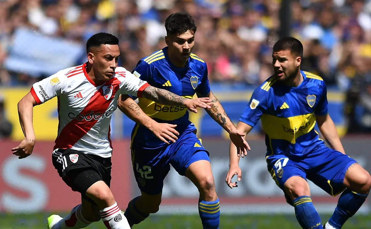 River se cruzará con Boca este domingo. Foto: Getty.