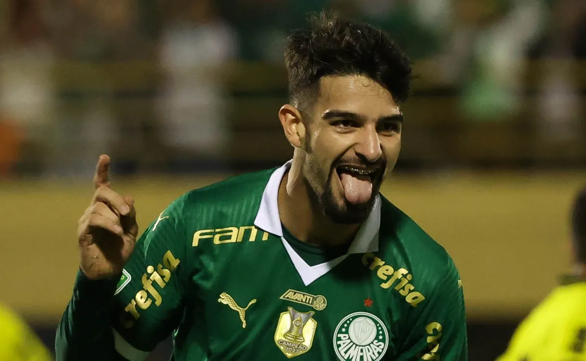 El gran presente del delantero que buscó River hace algunas semanas. (Foto: @Palmeiras).
