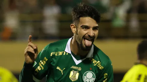 El gran presente del delantero que buscó River hace algunas semanas. (Foto: @Palmeiras).