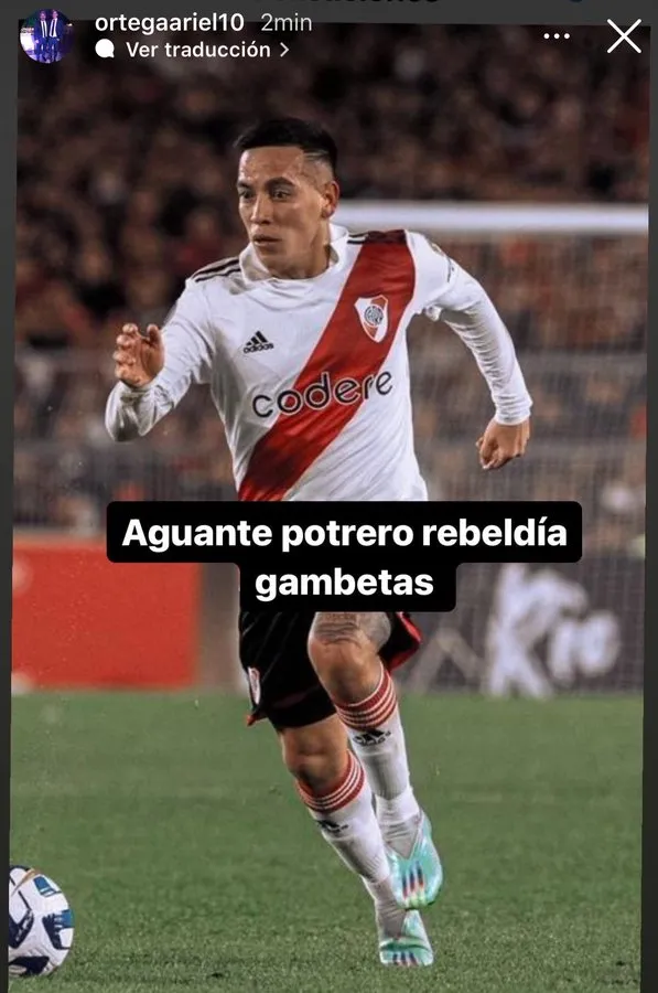 La banca de Ortega a Barco. (Foto: Instagram).