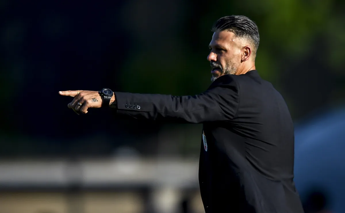 Demichelis prepara el partido ante Riestra. (Foto: Getty).