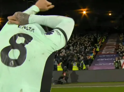 Enzo Fernández: golazo y un enorme gesto con un hincha de River