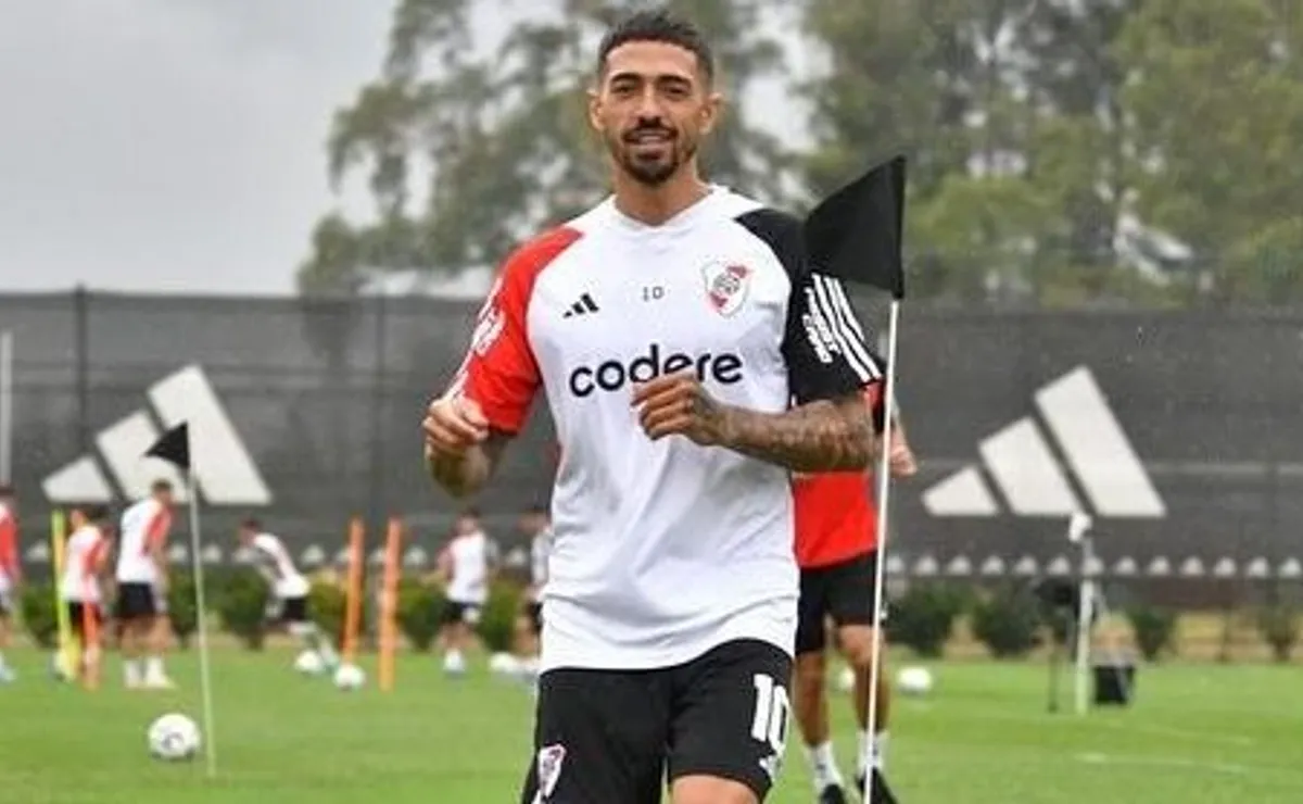 Lanzini se prepara para su regreso.