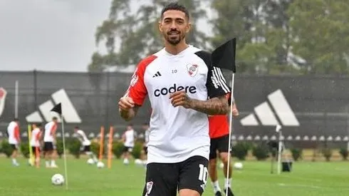 Lanzini se prepara para su regreso.