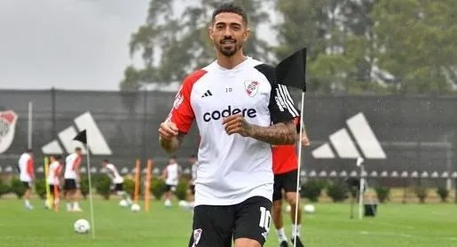 Lanzini se prepara para su regreso.