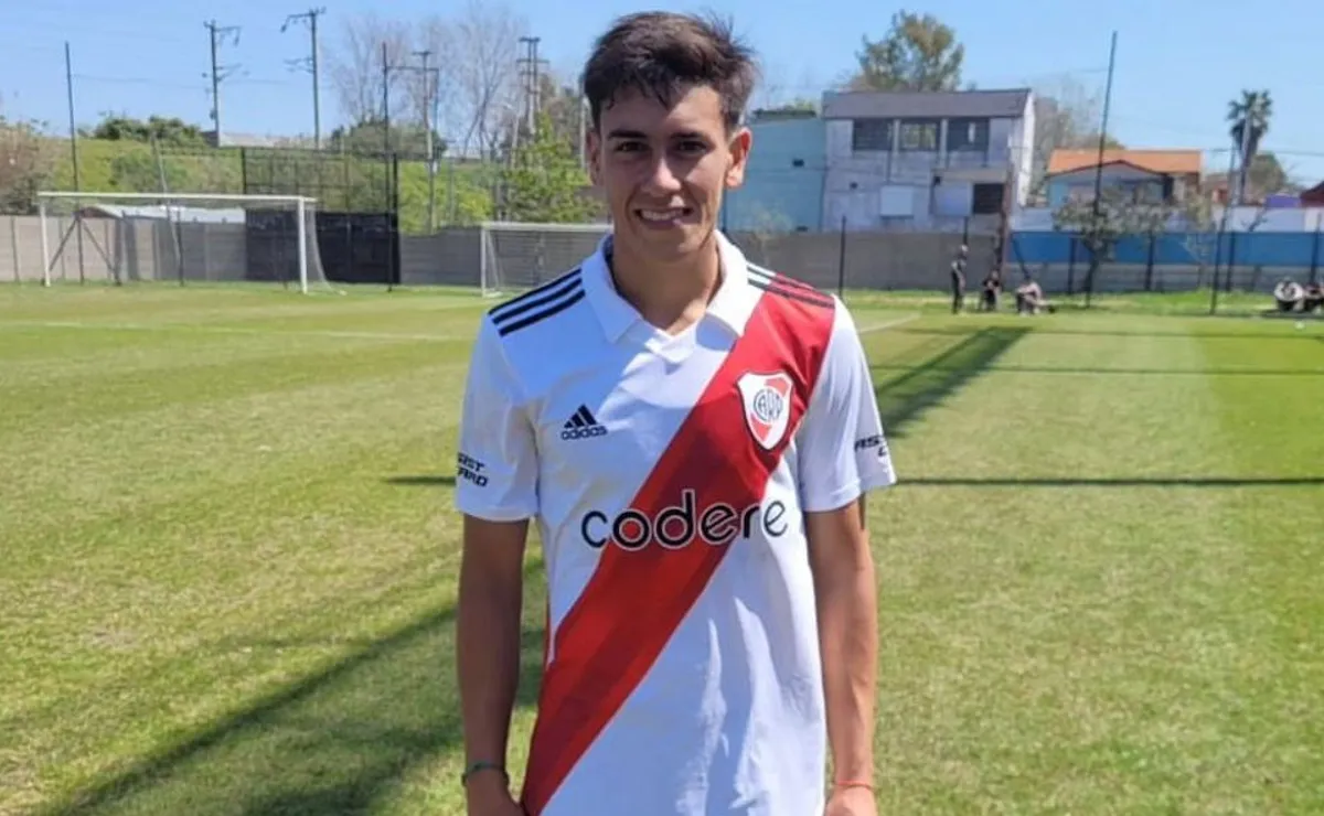 Valentín Lucero, autor del primer gol de la Reserva en el año.