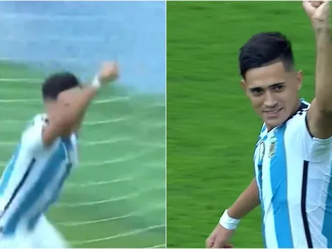 VIDEO: El gol de Pablo Solari para la Selección Argentina ante Paraguay