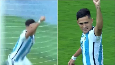 Solari viene de marcar ante Paraguay en el Sub 23 y la próxima semana se reincorporará a River.