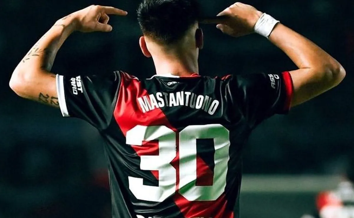 Franco Mastantuono ya llama la atención de grandes equipos.