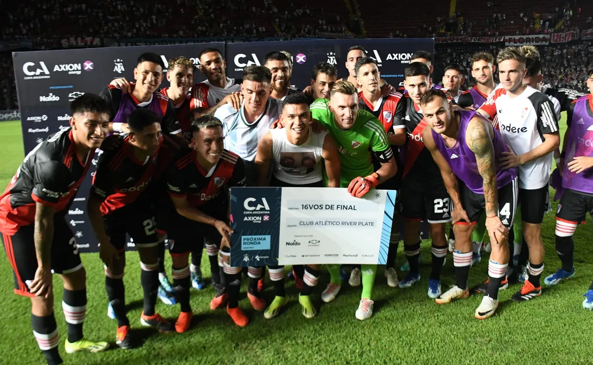 River se metió en 16avos casi sin despeinarse. Foto: La Página Millonaria.