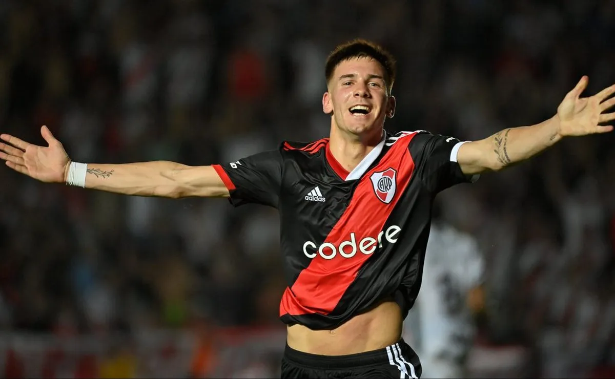Primer gol para Mastantuono en el Más Grande.