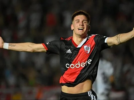 Gol soñado y récord histórico para Mastantuono en River