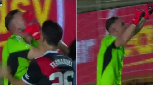 Armani tapó el penal y salvó a River