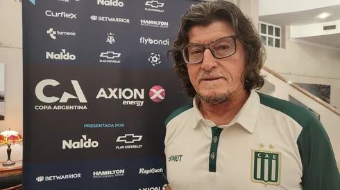 El entrenador de Excursionistas sueña con un batacazo en Santa Fe.