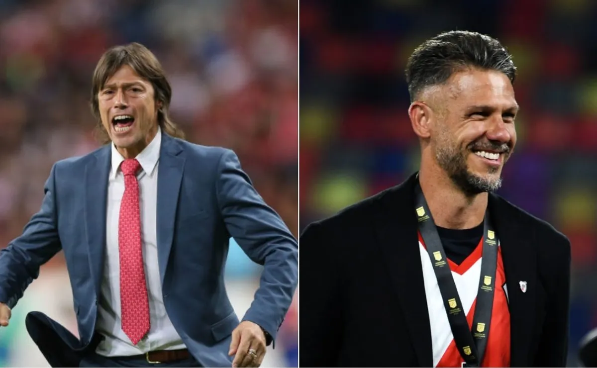 Almeyda habló sobre el presente de Martín Demichelis en River