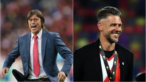 Almeyda habló sobre el presente de Martín Demichelis en River