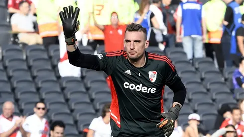 Franco Armani irá al banco frente a Lanús.