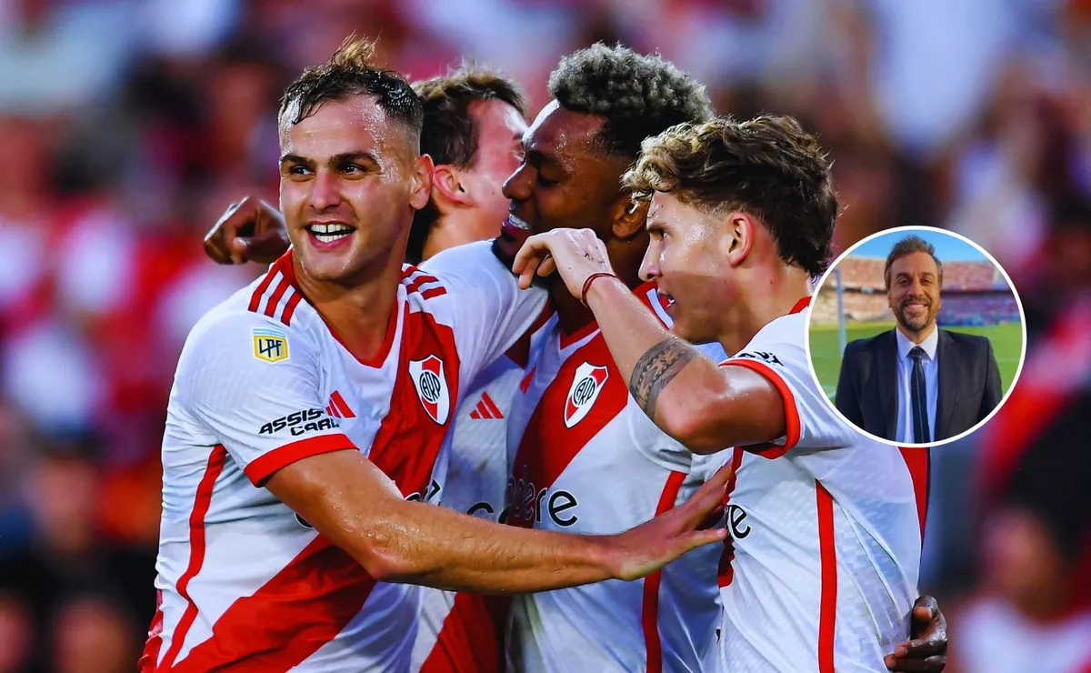 River goleó a Vélez con un fútbol de alto vuelo (Foto: Getty Images).