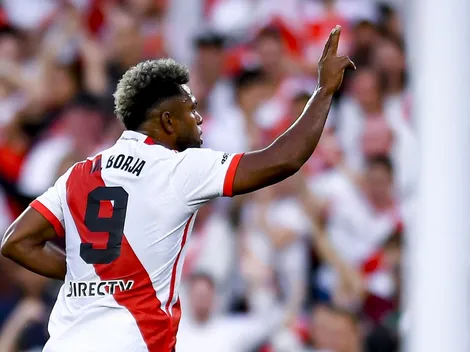 Borja igualó a un histórico en la tabla de máximos goleadores