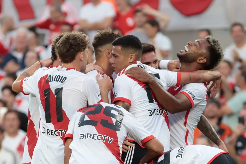 River fue una tromba y borró a Vélez de la cancha. (Foto: LPM / Diego Haliasz).