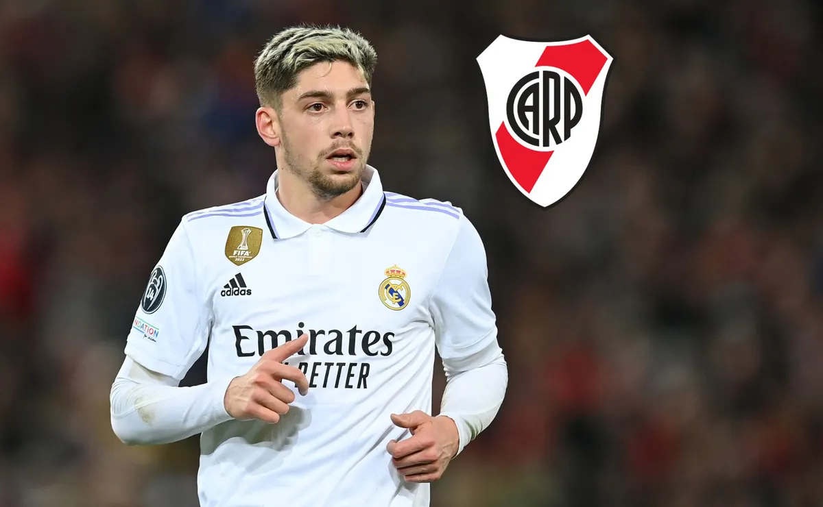 Federico Valverde y el sueño de jugar en River.