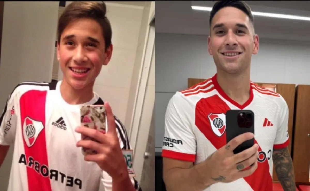 Villagra ya se ganó el cariño de los hinchas.