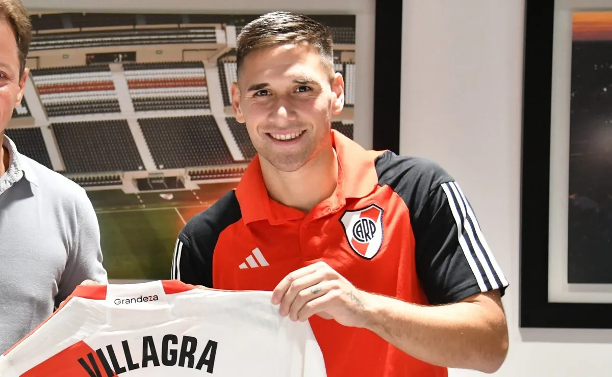 Villagra firmó contrato con River hasta el 31 de diciembre de 2027.