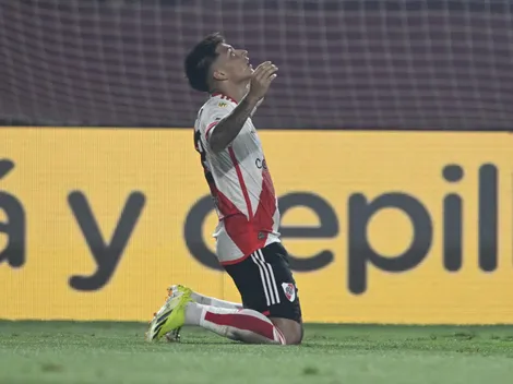 Agustín Ruberto, de la felicidad por su gol a la gratitud con la gente de River