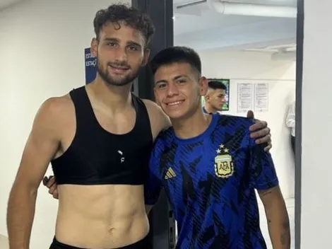 El Diablito y Boselli se cruzaron después de un áspero partido en el Preolímpico