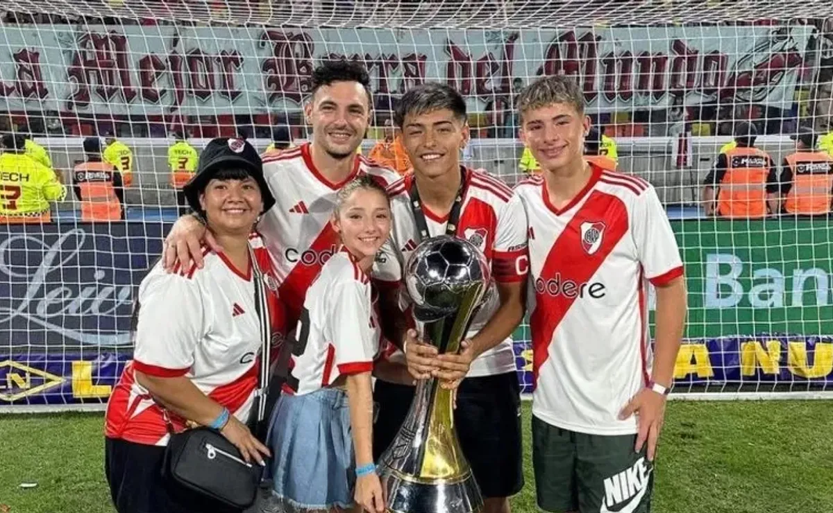 La familia de Ruberto, incondicional.