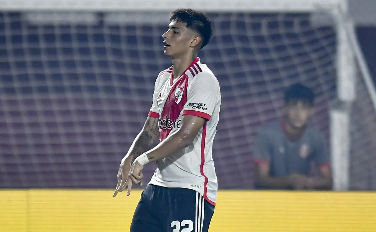 Ruberto tiene dos goles en la Primera de River.