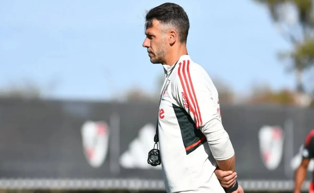 El entrenador de River define el once para el sábado.