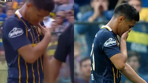 Teo Gutiérrez cuando se hizo la banda con River