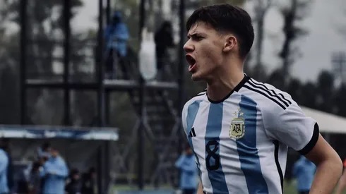 Juan Cruz Meza, una de las figuras de la Selección Argentina Sub 17.