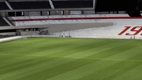El Estadio Monumental quedó muy bien tras los recitales.