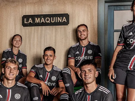 River presentó su nueva camiseta alternativa inspirada en La Máquina