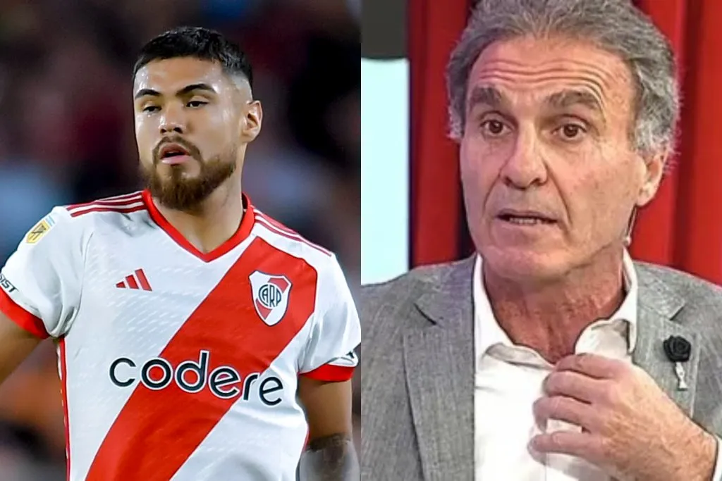 Ruggeri habló de Paulo Díaz.