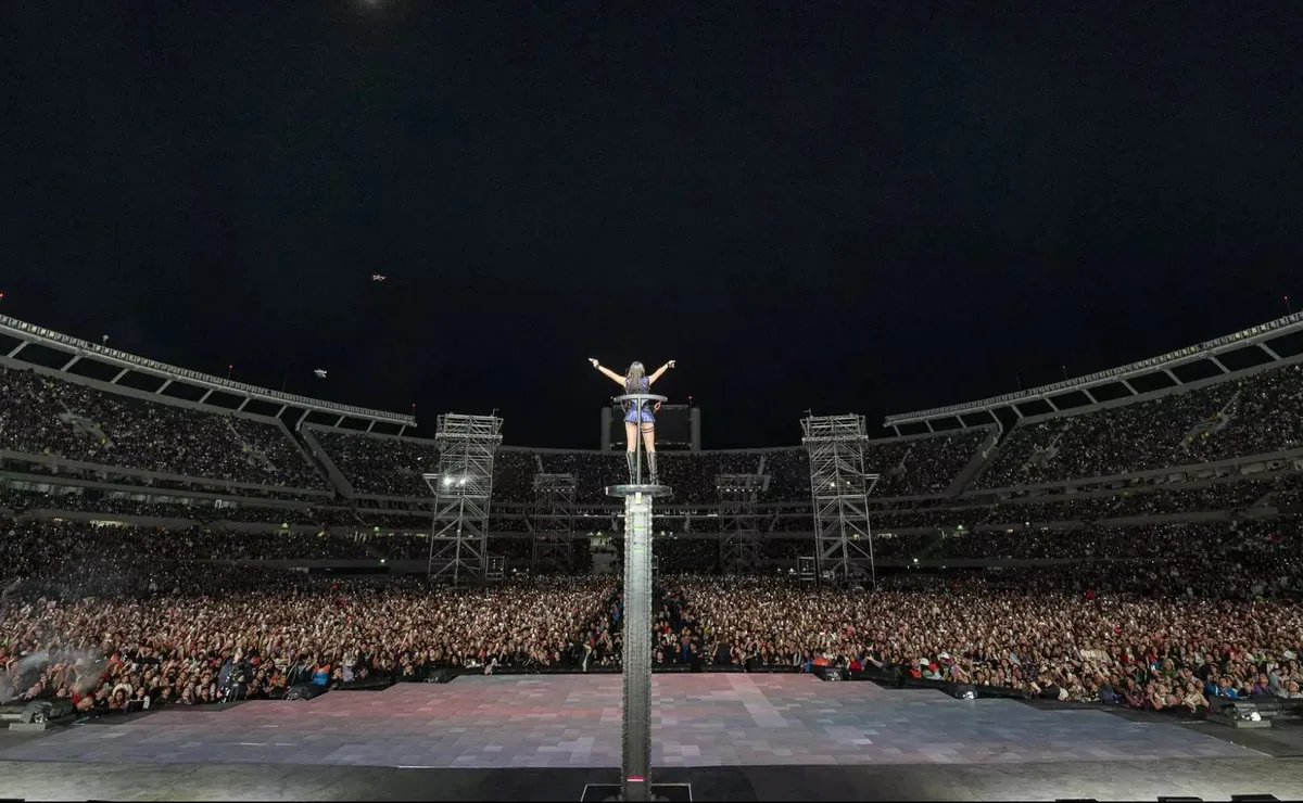 María Becerra completó dos shows en River.