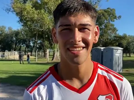 Quién es Lautaro Rivero, el defensor que anotó un doblete para la Reserva de River